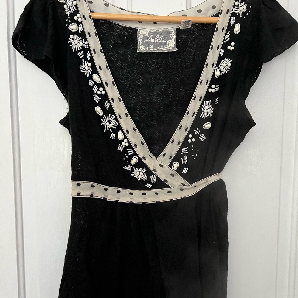 Anthropologie Deletta wrap top large